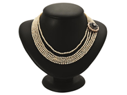 Smycken - PÄRLCOLLIER, 6-radigt - View 7