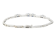 Smycken - ARMBAND, 18K vitguld - View 2