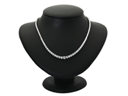 Smycken - RIVIERECOLLIER, 18K vitguld - View 2