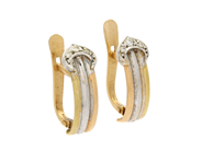 Smycken, ÖRHÄNGEN, 18K trefärgat guld, i auktion: Lilla Smycken – Tisdag 7 oktober