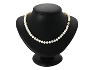 Smycken - PÄRLCOLLIER, odlade sötvattenspärlor ca 6,5 mm - View 1