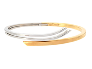 Smycken, STELT ARMBAND, 18K guld, i auktion: Moderna – Lördag 11 oktober