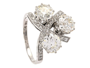 Smycken, C.F. CARLMAN, ring, i auktion: Smyckekvaliten – Lördag 29 november