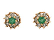 Smycken, ÖRHÄNGEN, 18K guld/vitguld, i auktion: Allmänna – Tisdag 28 oktober