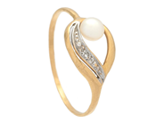 Smycken, RING, 18K guld, i auktion: Allmänna – Tisdag 28 oktober