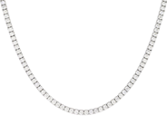 Smycken - RIVIERECOLLIER, 18K vitguld - View 1