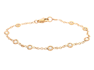 Smycken, ARMBAND, 18K guld, i auktion: Klassiska – Lördag 25 oktober