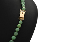 Smycken - COLLIER, kulor av jade ca 5,3-10,0 mm - View 2