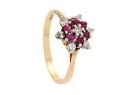Smycken, RING, 18K guld, i auktion: Lilla Smycken – Tisdag 4 november