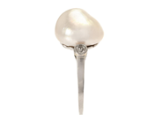 Smycken - RING, platina - View 4