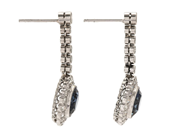 Smycken - ÖRHÄNGEN, platina - View 3