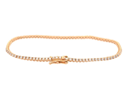 Smycken - TENNISARMBAND, 18K guld - View 2