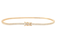 Smycken - TENNISARMBAND, 18K guld - View 2