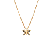 Smycken - HÄNGE MED KEDJA, 18K guld - View 1