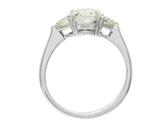 Smycken - RING, platina - View 2