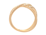 Smycken - RING, 18K guld med 31 briljantslipade diamanter 0,24 ctv - View 2