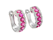 Smycken - ÖRHÄNGEN, 18K vitguld - View 1