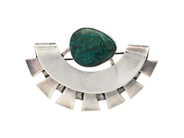 Smycken, BROSCH, sterlingsilver, i auktion: Allmänna – Tisdag 11 november