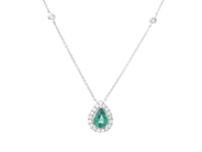 Smycken - COLLIER, 18K vitguld - View 1