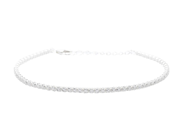 Smycken, TENNISARMBAND, sterlingsilver, i auktion: Allmänna – Tisdag 11 november