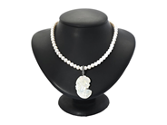 Smycken, COLLIER, sterlingsilver, i auktion: Allmänna – Tisdag 9 december