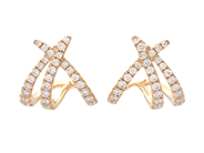 Smycken - ÖRHÄNGEN, 18K guld - View 1