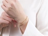 Smycken - ARMBAND, 18K guld - View 3