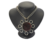 Smycken - COLLIER, vitmetall - View 1