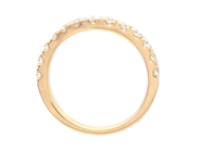 Smycken - JACKETRING, 18K guld med 13 briljantslipade diamanter 0,65 ctv - View 2