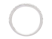 Smycken - JACKETRING, platina med 15 briljantslipade diamanter 0,42 ctv - View 2