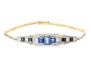 Smycken - ARMBAND, 18K guld/platina - View 1