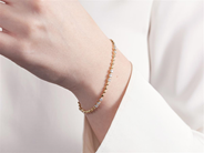 Smycken - ARMBAND, 18K guld/vitguld - View 3