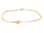 Smycken - ARMBAND, 18K guld/vitguld - View 2