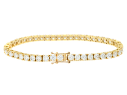 Smycken - TENNISARMBAND, 18K guld - View 2