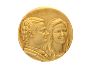 Medaljer - MINNESMEDALJ, 18K guld - View 1