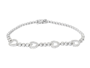 Smycken, ARMBAND, 18K vitguld, i auktion: Klassiska – Lördag 22 november