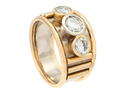 Smycken, RING, 18K guld/vitguld, i auktion: Klassiska – Lördag 22 november
