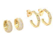 Smycken,  ANI JEWELS, 2 par örhängen, i auktion: Allmänna – Tisdag 20 januari 2026