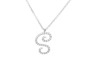 Smycken - BOKSTAVSCOLLIER, bokstav S - View 1