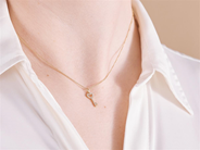 Smycken - COLLIER, 18K guld - View 2