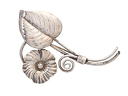 Smycken, BROSCH, silver, i auktion: Lilla Smycken – Tisdag 18 november