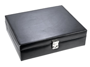 Klocktillbehör, FÖRVARINGSETUI, för 15 st. armbandsur, i auktion: Lilla Klockor – Torsdag 11 december