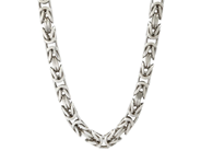 Smycken, HALSKEDJA, sterlingsilver, i auktion: Allmänna – Tisdag 9 december