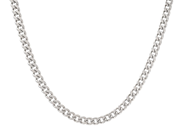 Smycken, HALSKEDJA, sterlingsilver, i auktion: Allmänna – Tisdag 25 november