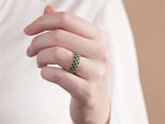 Smycken - RING, 18K guld - View 3