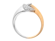 Smycken - RING, 18K guld/vitguld - View 2