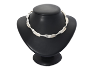 Smycken, COLLIER, sterlingsilver, i auktion: Allmänna – Tisdag 9 december