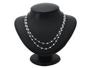 Smycken - COLLIER, 18K vitguld - View 2