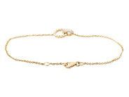 Smycken - ARMBAND, 18K guld med 32 briljantslipade diamanter 0,35 ctv - View 2