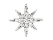 Smycken - ETT ÖRHÄNGE, 18K vitguld - View 1